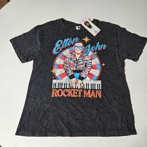 Elton John girls T shirt size small Bedazzled NWT